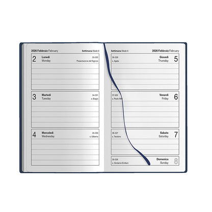 Block notes Agenda Tascabile Settimanale – conf. 80 pz