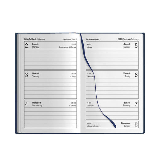 Agenda Tascabile Settimanale