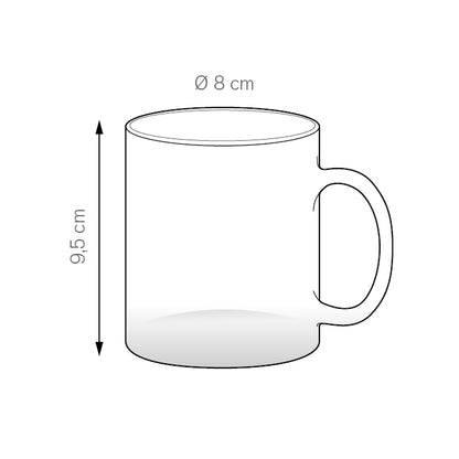 Tazza o bicchiere Ice Color Mug – conf. 48 pz