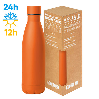 Borraccia o thermos Steel Mat Bottle 500 Flat – conf. 1 pz