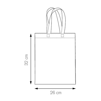 Borsa shopping in cotone Scarlett – conf. 10 pz
