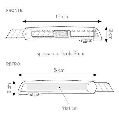 Accessorio da lavoro Cutty Solid – conf. 100 pz