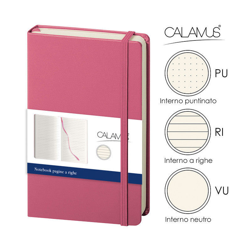 Notes Calamus - Fucsia - CL151FXINTERNO:RIGHE