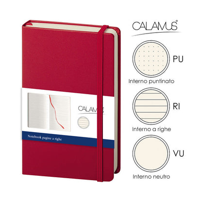 Notes Calamus - Rosso - CL151ROINTERNO:PUNTINI