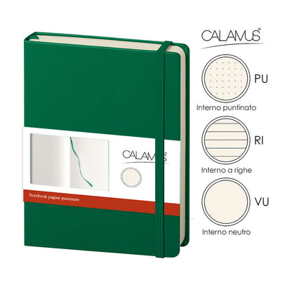 Notes Maxi Calamus - Verde - CL152VEINTERNO:PUNTINI