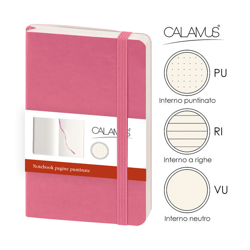 Notes Tascabile Calamus - Fucsia - CL160FXINTERNO:VUOTO