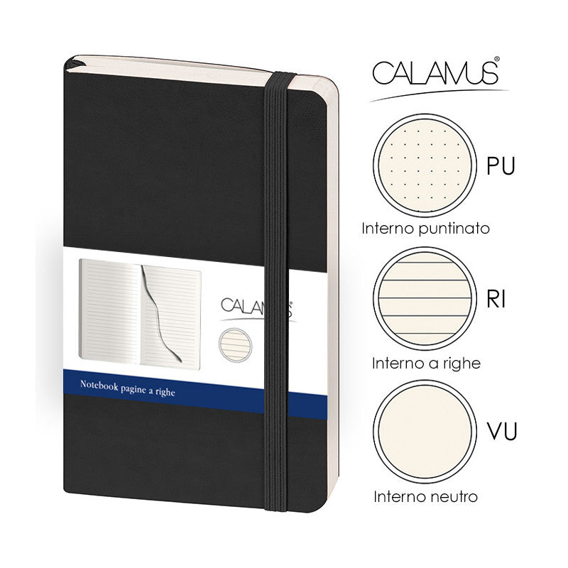 Notes Calamus - Nero - CL161NEINTERNO:RIGHE