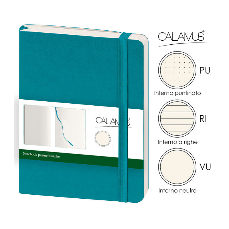 Notes Maxi Calamus - Ottanio - CL162OTINTERNO:PUNTINI