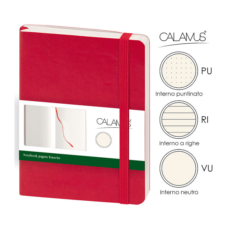 Notes Maxi Calamus - Rosso - CL162ROINTERNO:VUOTO