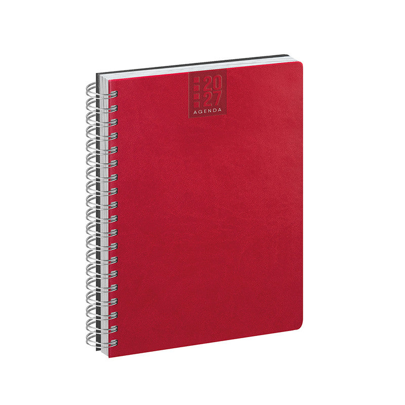 Spiral Printflex Giornaliera - Rosso - CL375RO
