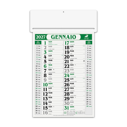 Calendario olandese Passafoglio PA550 personalizzabile