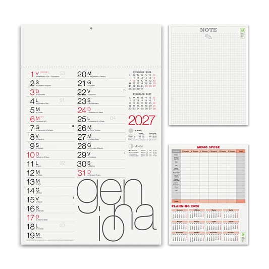 Calendario olandese Moderno PA615 personalizzabile
