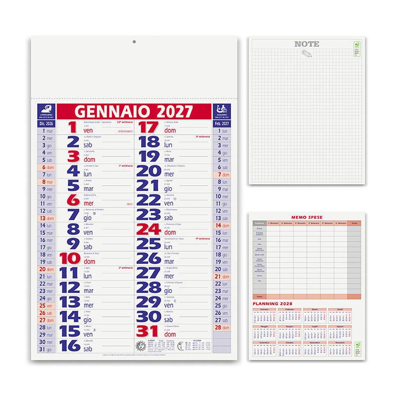 Calendario olandese Smart PA620 personalizzabile