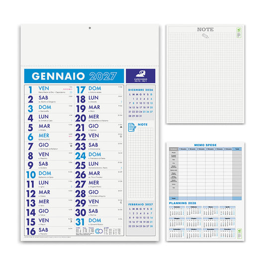 Calendario olandese Notes PA636 personalizzabile