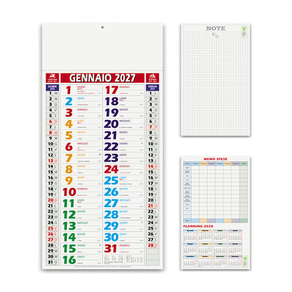 Calendario olandese Color Shaded PA658 personalizzabile
