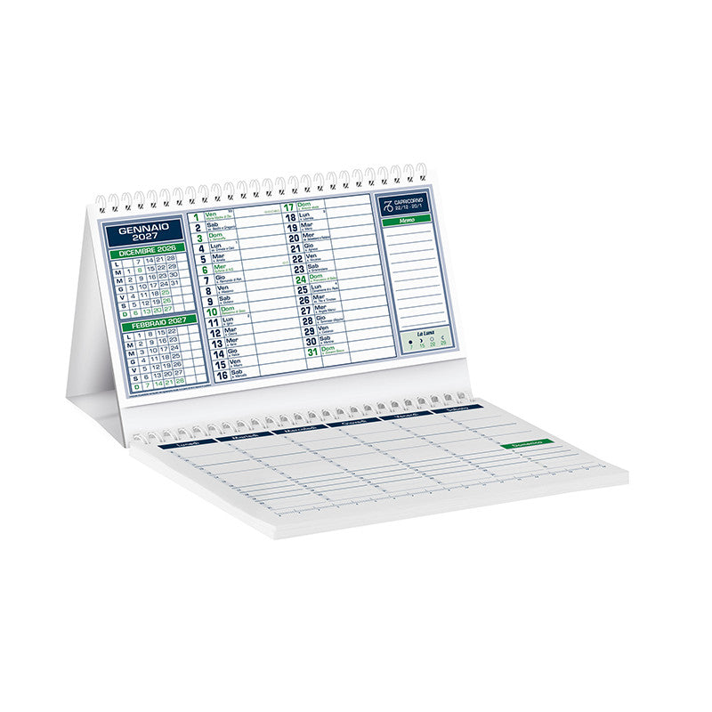 Memo Calendar - Verde - PA780VE