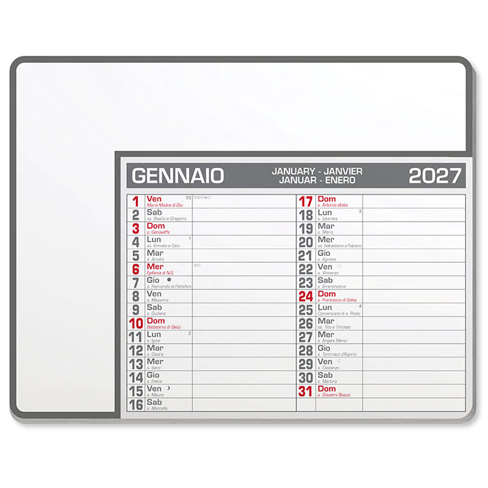 Calendar Pad Edge PA782 – PA782GR