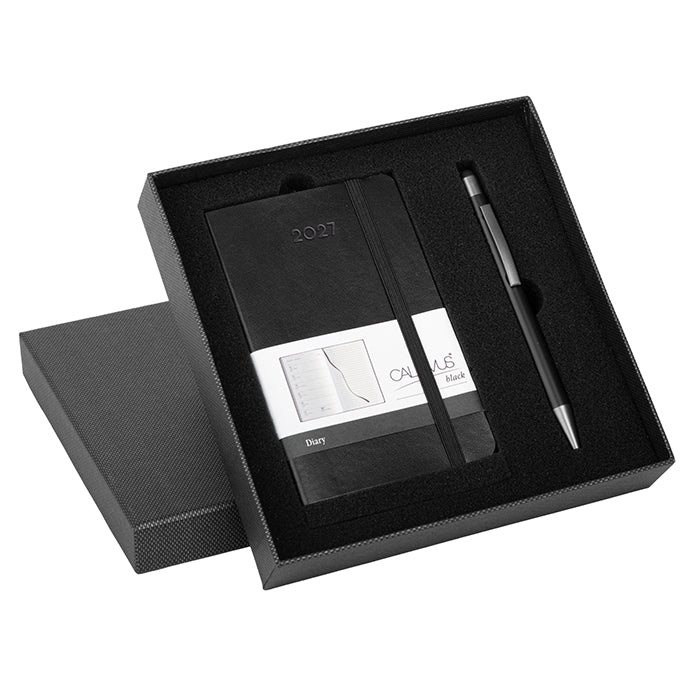 Parure Calamus Black Settimanale PB705 – PB705NE