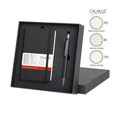 Parure Calamus Notes - Nero - PB708NEINTERNO:VUOTO