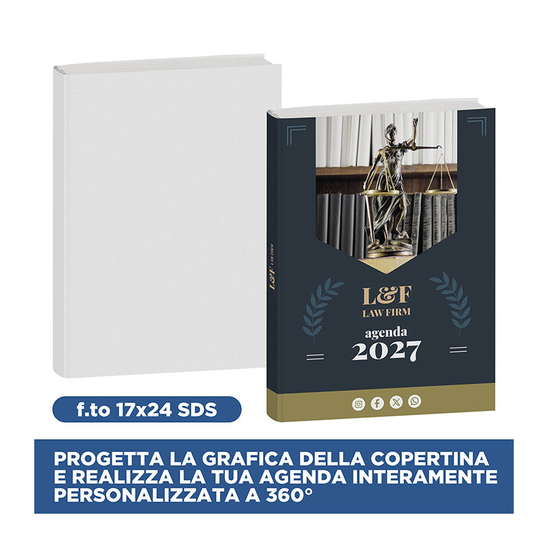 Agenda Personalizzabile PB802SDS personalizzabile