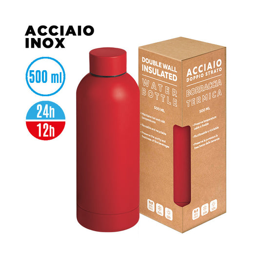 Borraccia Matte Bottle 500 PC415 personalizzabile
