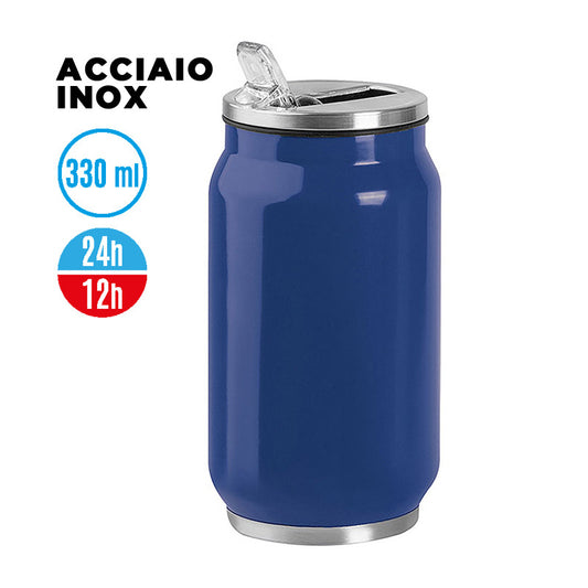 Borraccia Steel Can 330 PC434 personalizzabile