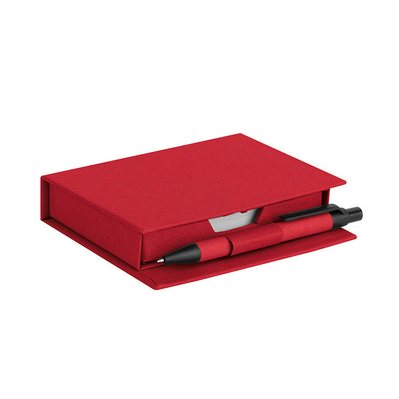 Notes Desk Set - Rosso - PH640RO
