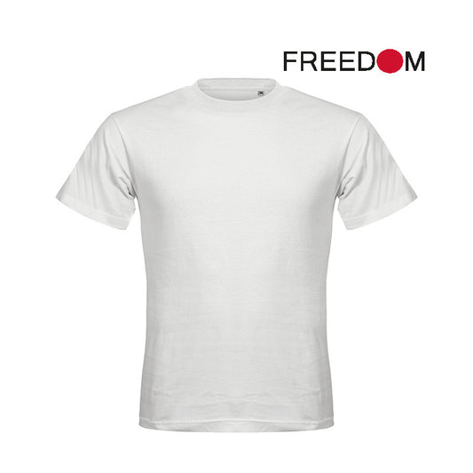 T-shirt Freedom 150 White PM325 personalizzabile