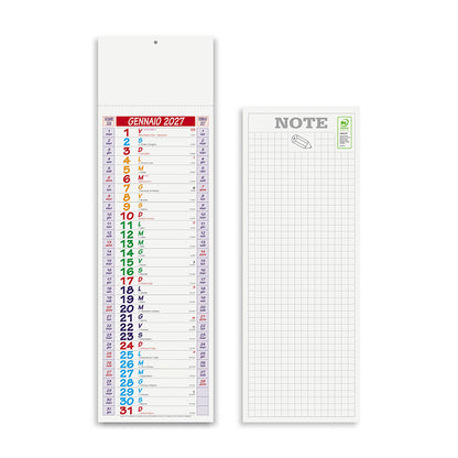 Calendario silhouette Multicolor 2027 PA670