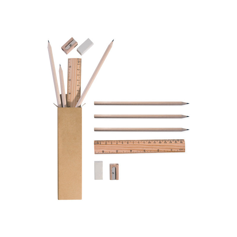 Set scrittura Complete Nat PD582 in legno