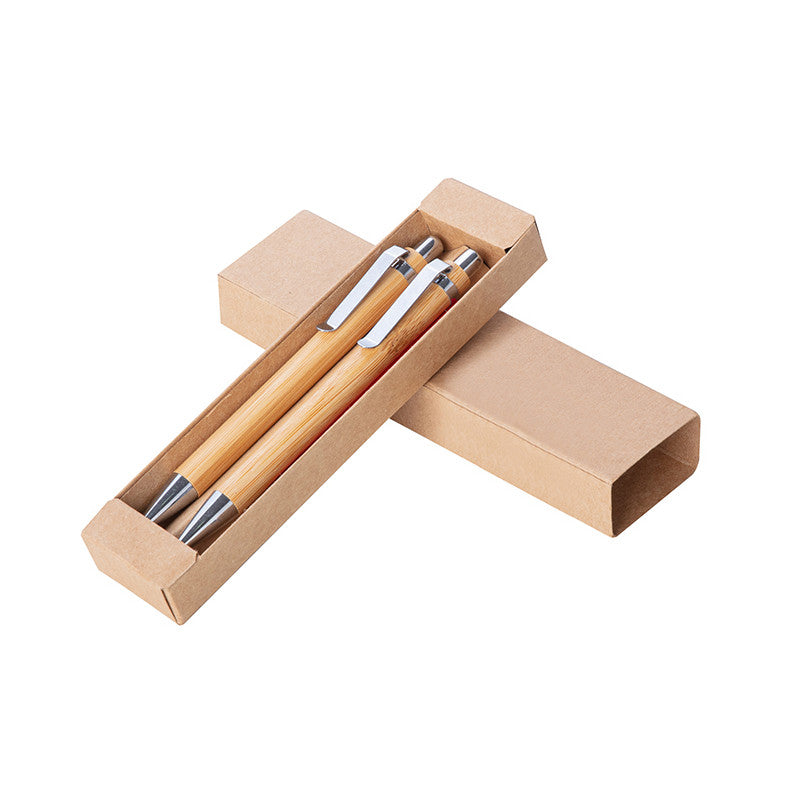 Set penna e portamina Bamboo PD497