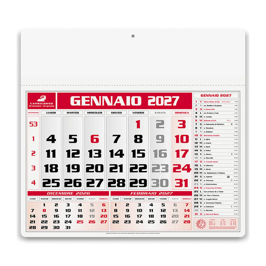 Calendario illustrato Americano 2027 PA560