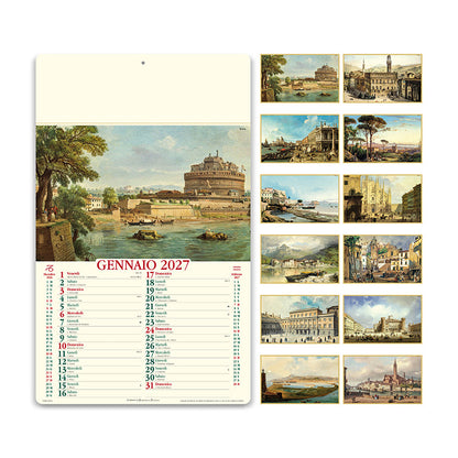 Calendario illustrato Italia Antica 2027 PA014