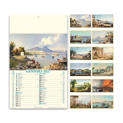 Calendario illustrato Napoli Antica 2027 PA018
