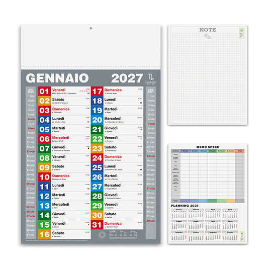 Calendario olandese Block 2027 PA420