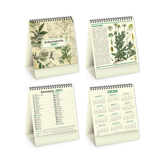 Calendario illustrato Erboristeria 2027 PA002