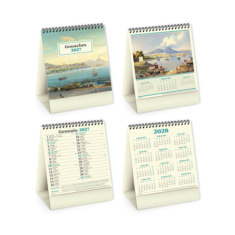 Calendario illustrato Gouaches 2027 PA004