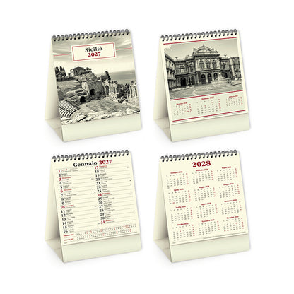 Calendario illustrato Sicilia 2027 PA006