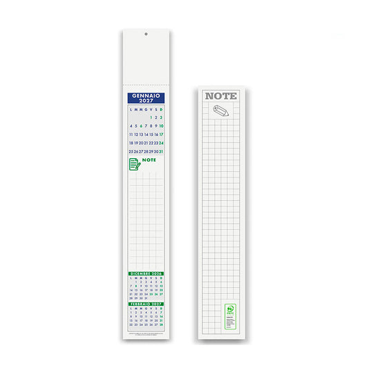Calendario silhouette Multicolor Mini 2027 PA811